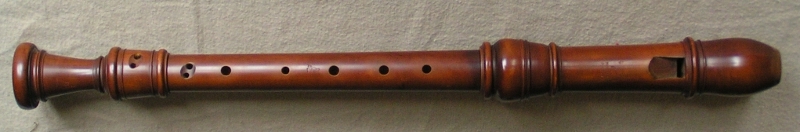 alto (treble) recorder after Stanesby Junior