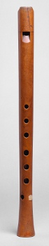 the original alto recorder in g n° SAM 135 in the Kunsthistorischesmuseum in Viennae