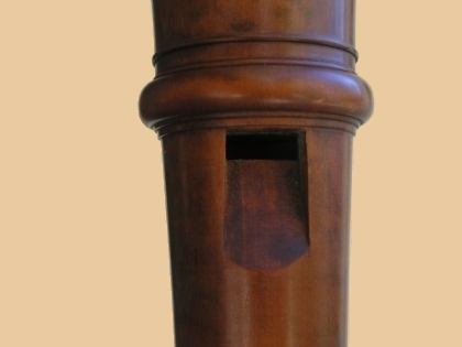 a copy of a recorder by Charles Bizey