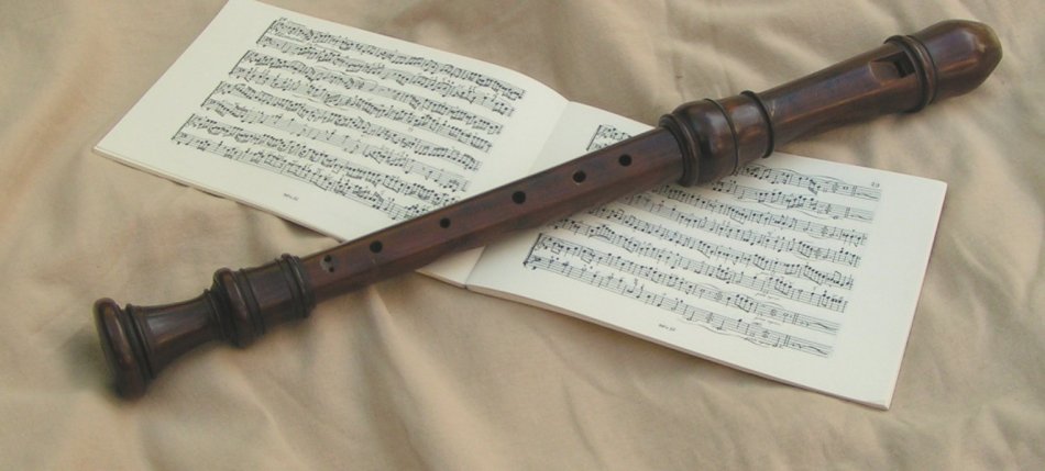 Voice flute (recorder in d) after Denner