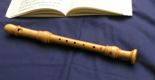 baroque alto (treble) recorder after Hotteterre