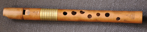 flûte à bec sopranino médiévale
