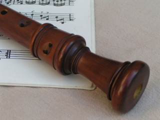 an alto recorder after Stanesby Junior
